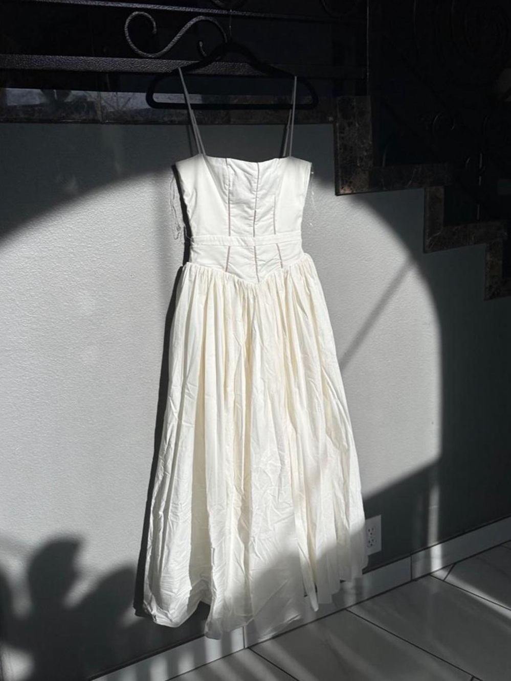 House of Cb Ysabella White Cotton Maxi Sun Dress